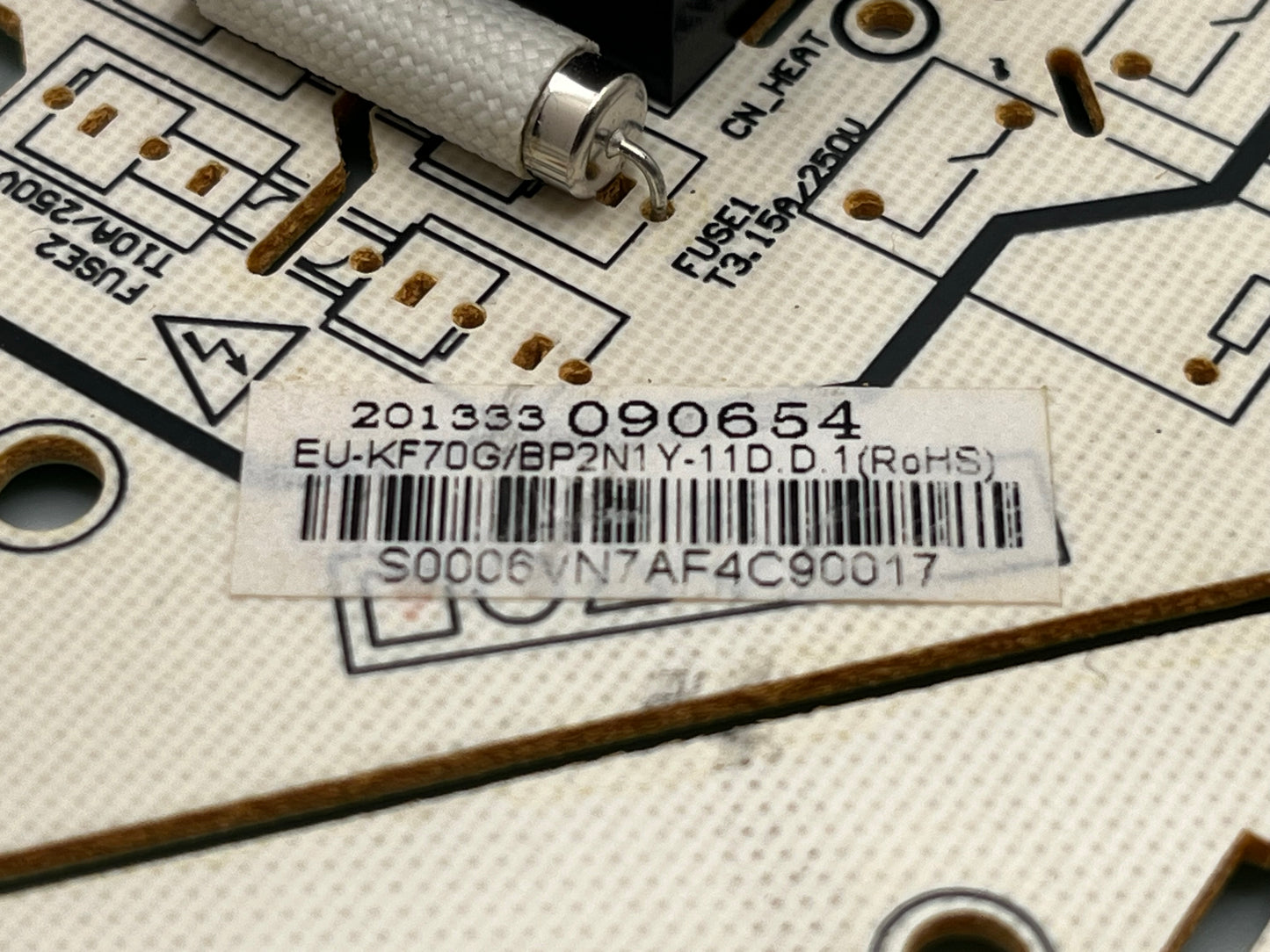 MIDEA 220V AC 60Hz Indoor Unit Control Board for 24K BTU Ductless Mini-Split Evaporator 201333090654