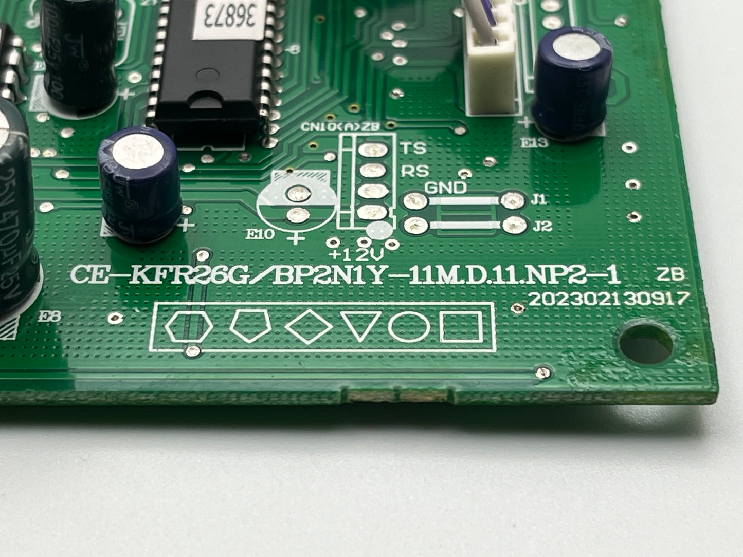 MIDEA 220V AC 60Hz Indoor Unit Control Board for 24K BTU Ductless Mini-Split Evaporator 201332790771