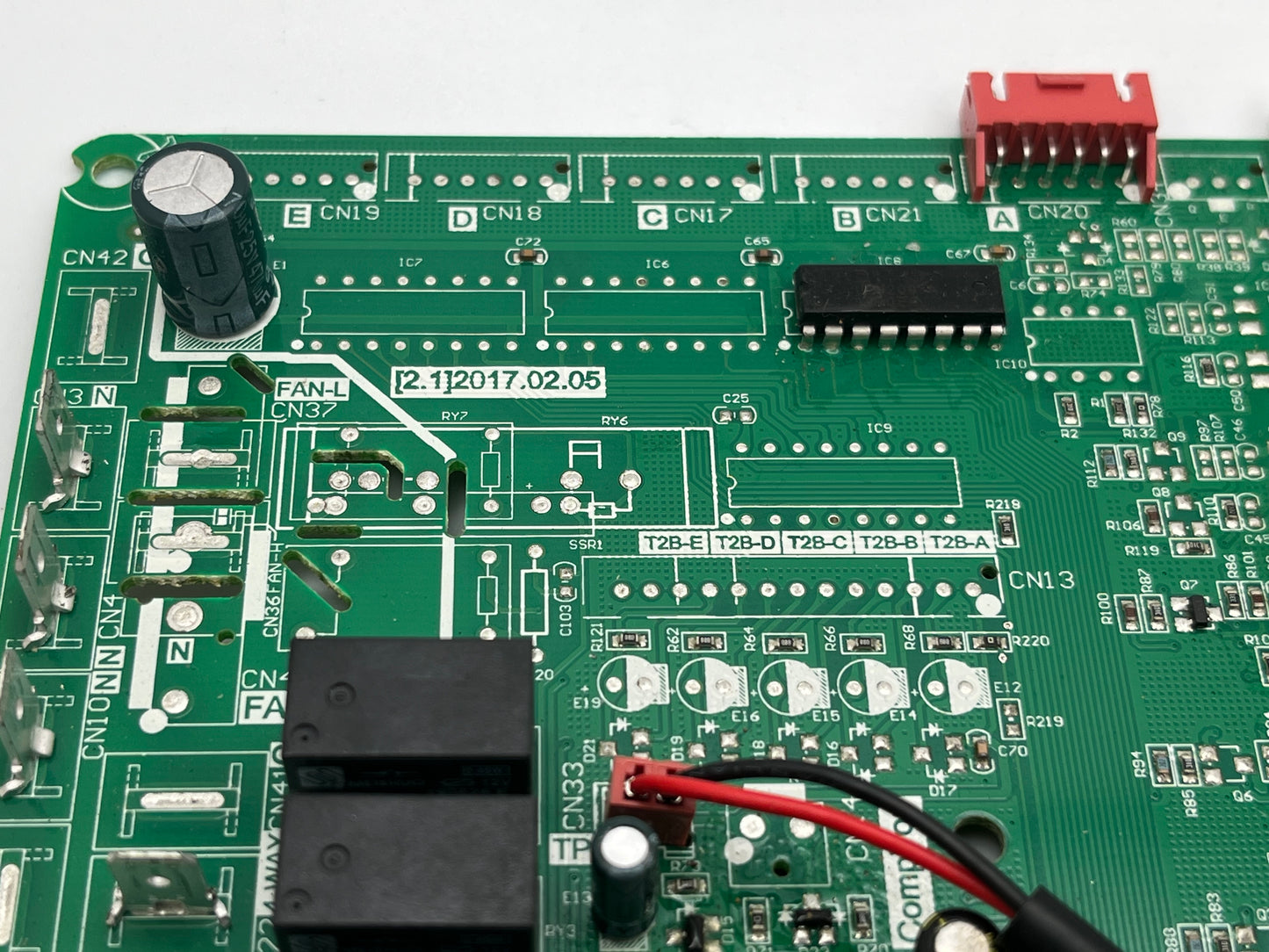 MIDEA 220V AC 60Hz Outdoor Unit Control Board for 36K BTU Ductless Mini-Split Condenser 17122000A13467
