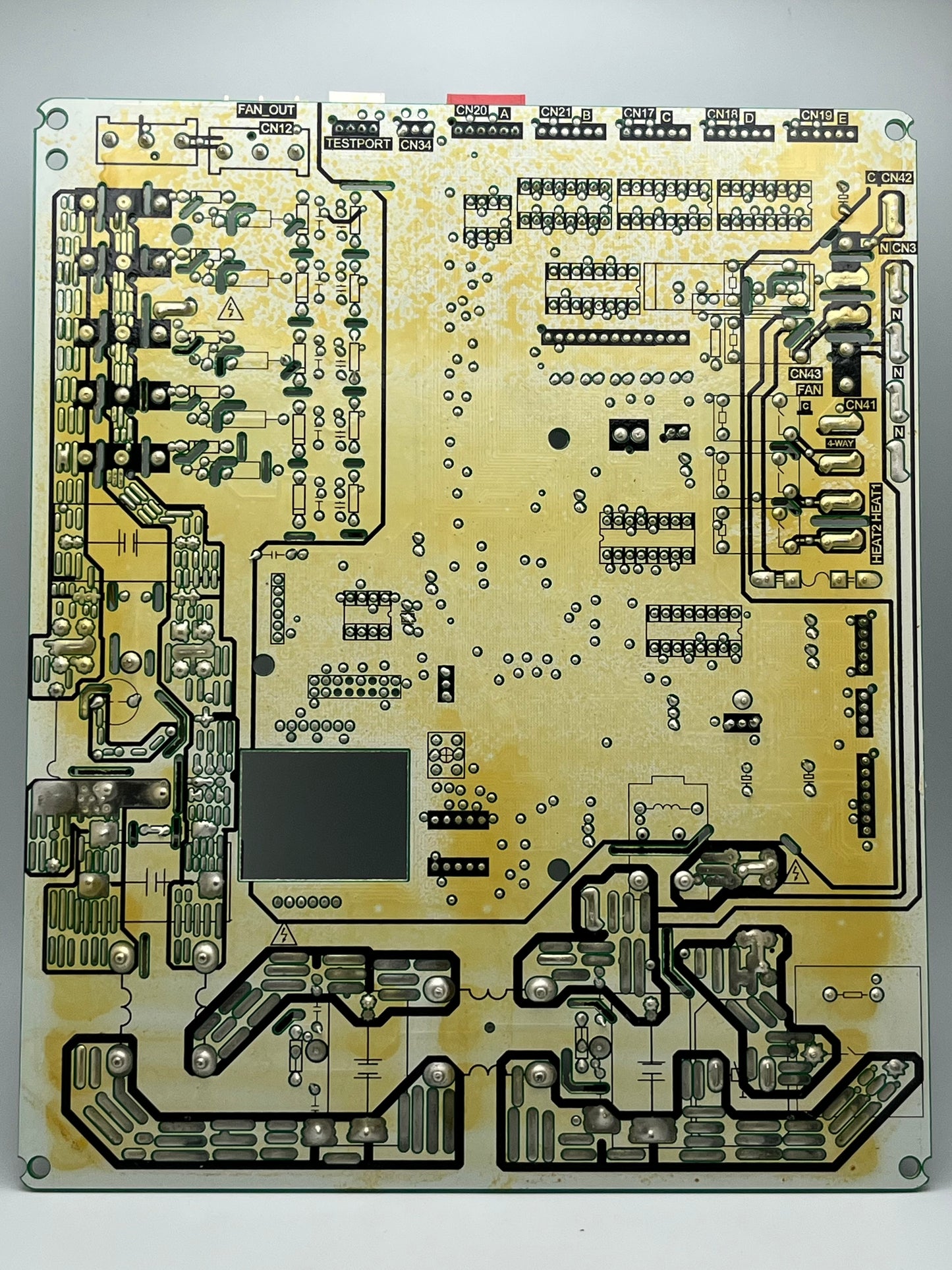 MIDEA 220V AC 60Hz Outdoor Unit Control Board for 36K BTU Ductless Mini-Split Condenser 17122000A13467