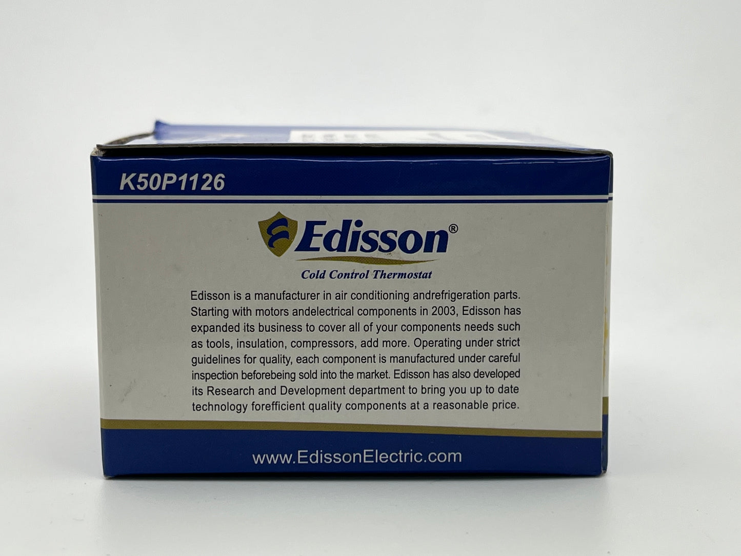 EDISSON K50P1126 Cold Control Thermostat for A10-1053/A10-2503